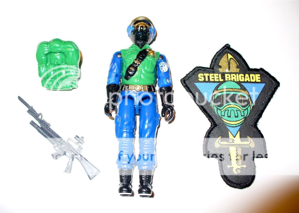 (Sealed) Steel Brigade Gold & (Loose) Steel Brigade Gold Complete